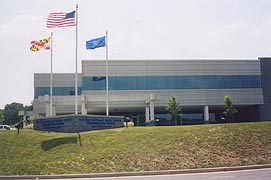 [photo, Administrative Center, Western Maryland Health System, Willowbrook Road, Cumberland, Maryland]