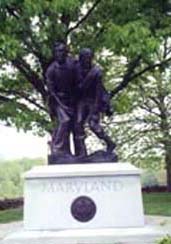 [photo, Maryland Monument, Gettysburg Battlefield, Gettysburg, Pennsylvania]