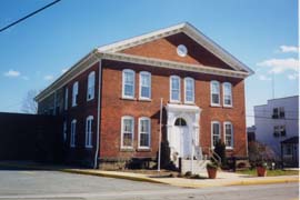 [photo, Cecil County Department of Aging, Buckworth Senior Center, 214 North St., Elkton, Maryland]