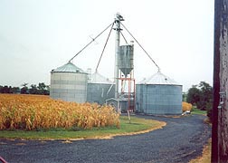 [photo, Grain silos, Thurmont, Frederick County, Maryland]